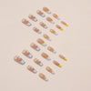 12 Sizes-24 Pcs Press On Nails W611