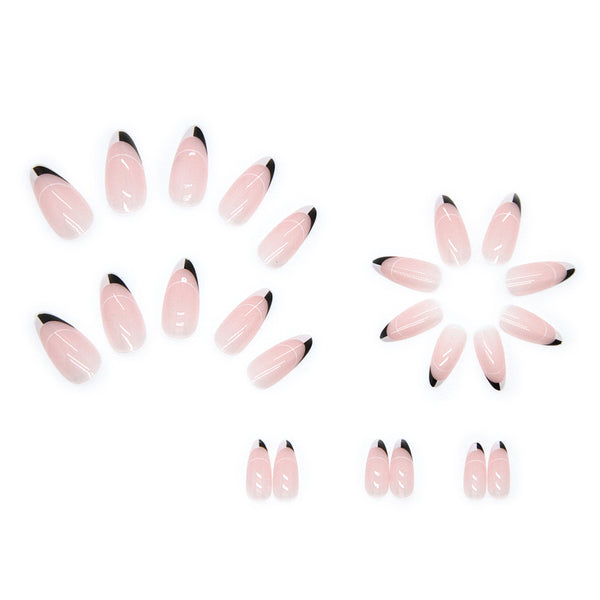 12 Sizes-24 Pcs Press On Nails W087