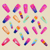 12 Sizes-24 Pcs Press On Nails Y694