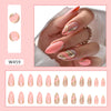 12 Sizes-24 Pcs Press On Nails W459