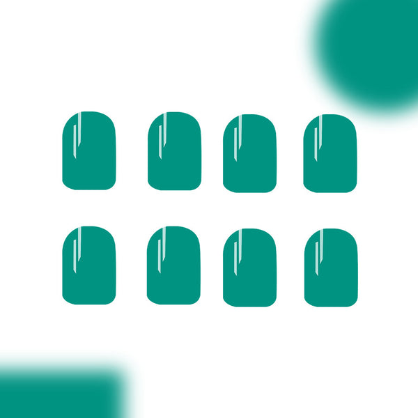 12 Sizes-24 Pcs Press On Nails C970