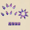 12 Sizes-24 Pcs Press On Nails Y1335