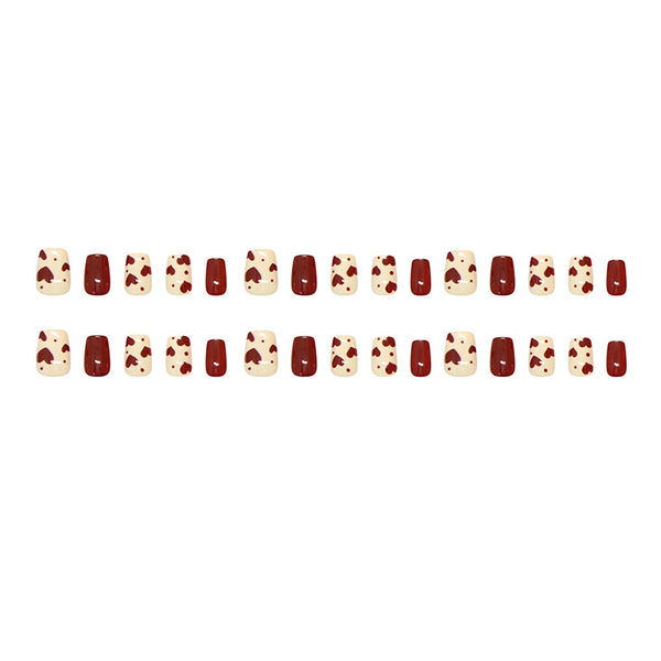 30 Pcs Press On Nails R884