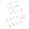 12 Sizes-24 Pcs Press On Nails JP1209
