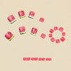 12 Sizes-24 Pcs Press On Nails Y1080