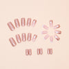 12 Sizes-24 Pcs Press On Nails W1520