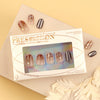 12 Sizes-24 Pcs Press On Nails GN043