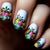 12 Sizes-24 Pcs Press On Nails Y1785