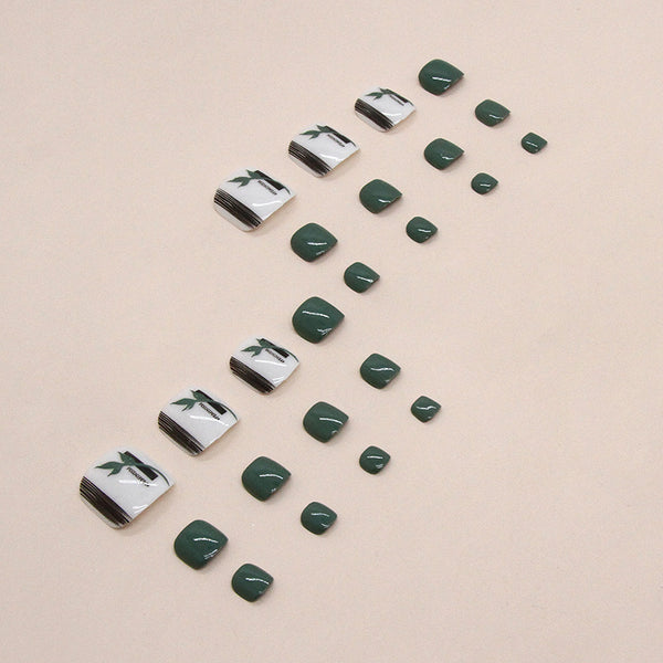 12 Sizes-24 Pcs Press On Nails F120