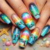 12 Sizes-24 Pcs Press On Nails Y800