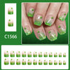 12 Sizes-24 Pcs Press On Nails C1566
