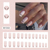 12 Sizes-24 Pcs Press On Nails W1044