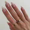 12 Sizes-24 Pcs Press On Nails W005