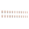 12 Sizes-24 Pcs Press On Nails D023