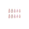 12 Sizes-24 Pcs Press On Nails JP1860