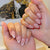 12 Sizes-24 Pcs Press On Nails W2141