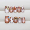 12 Sizes-24 Pcs Press On Nails MY121