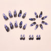 12 Sizes-24 Pcs Press On Nails W1910