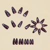 12 Sizes-24 Pcs Press On Nails Y1834