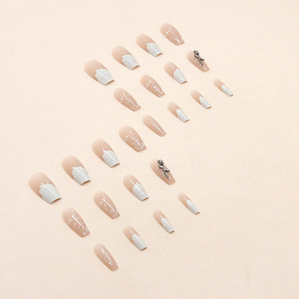 12 Sizes-24 Pcs Press On Nails Z557