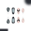 12 Sizes-24 Pcs Press On Nails C1414