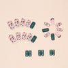12 Sizes-24 Pcs Press On Nails W1503