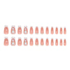 12 Sizes-24 Pcs Press On Nails Z1021