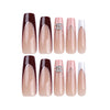 12 Sizes-24 Pcs Press On Nails JP3090