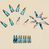 12 Sizes-24 Pcs Press On Nails Y1496