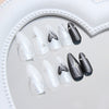 12 Sizes-24 Pcs Press On Nails Z1048