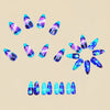 12 Sizes-24 Pcs Press On Nails Y1846