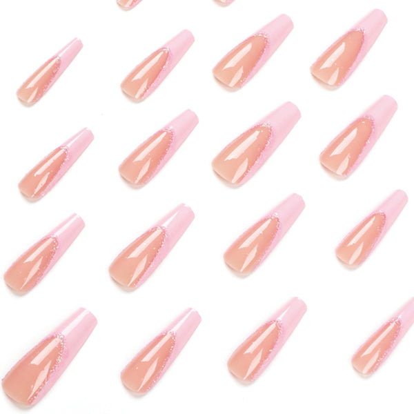 12 Sizes-24 Pcs Press On Nails JP1733