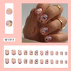12 Sizes-24 PcsPress On Nails W1410