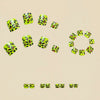 12 Sizes-24 Pcs Press On Nails Y595