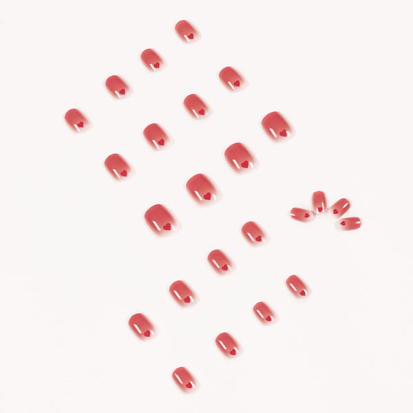 12 Sizes-24 Pcs Press On Nails JP1036