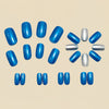 12 Sizes-24 Pcs Press On Nails Y1544