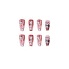 12 Sizes-24 Pcs Press On Nails JP1383