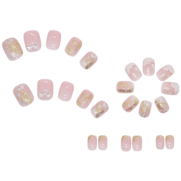 12 Sizes-24 Pcs Press On Nails Z232