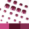 12 Sizes-24 Pcs Press On Nails JP2314