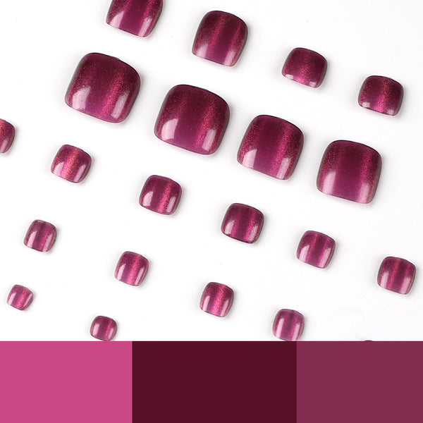 12 Sizes-24 Pcs Press On Nails JP2314