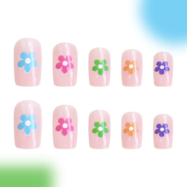 12 Sizes-24 Pcs Press On Nails C380