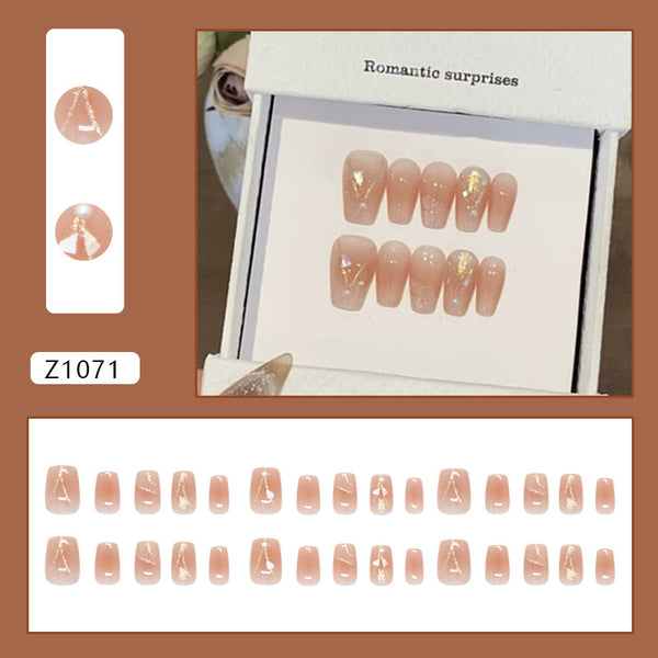 15 Sizes-30 Pcs Press On Nails Z1071