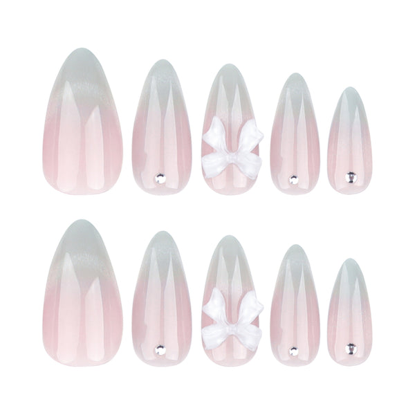 12 Sizes-24 Pcs Press On Nails JP3445