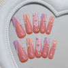 12 Sizes-24 Pcs Press On Nails Z1353