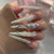 12 Sizes-24 Pcs Press On Nails JP3498