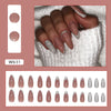 12 Sizes-24 Pcs Press On Nails W631