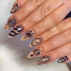12 Sizes-24 Pcs Press On Nails JP1778