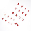 12 Sizes-24 Pcs Press On Nails JP1216