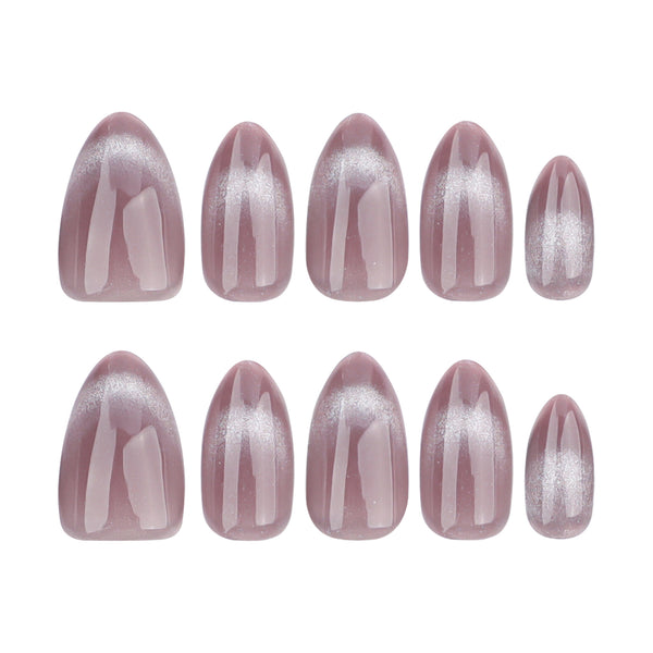 Glamhalo Premiere 30pcs Press On Nails – Eco-Friendly Perfect Fit - GD26