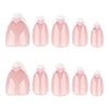 12 Sizes-24 Pcs Press On Nails JP3937